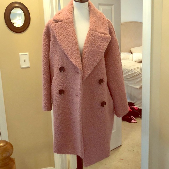 Topshop Jackets & Blazers - Pink Topshop Coat